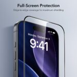 ESR ULTRAFIT TEMPERED GLASS 2 kaljena stakla sa aplikatorom iPHONE 17 PRO MAX - Slika 6