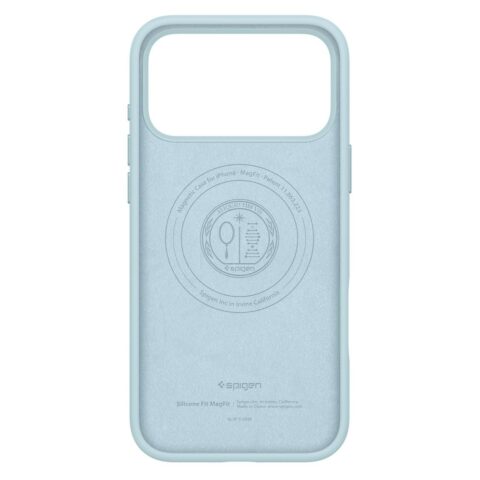SPIGEN SILICONE FIT MAG MAGSAFE zaštita za iPHONE 17 PRO MAX (MUTE BLUE) - Slika 3