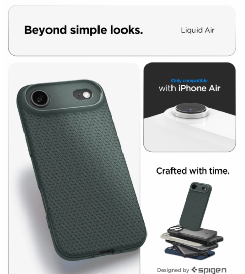 SPIGEN LIQUID AIR zaštita za iPHONE 17 AIR (ABYSS GREEN) - Slika 3