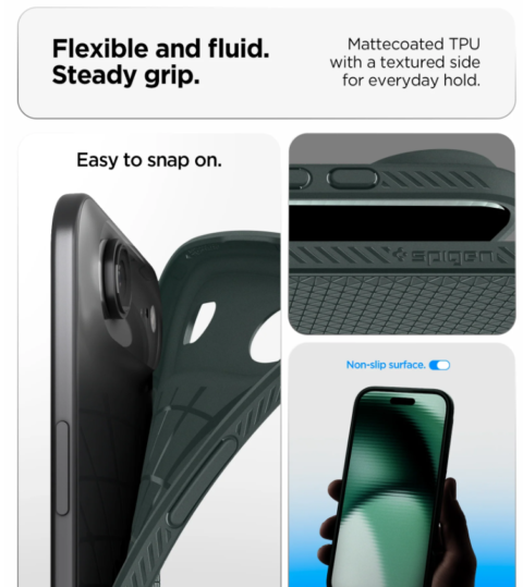 SPIGEN LIQUID AIR zaštita za iPHONE 17 AIR (ABYSS GREEN) - Slika 2