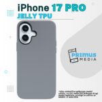 Jelly TPU maskica za iPhone 17 PRO (siva)