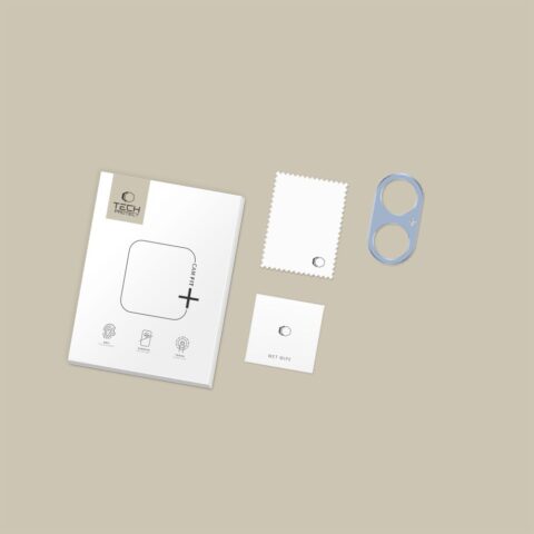 TECH-PROTECT CAMALLOY FIT+ zaštita za leće kamere iPHONE 17 (MIST BLUE) - Slika 5