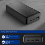 Spigen Essential prijenosni punjač 30 000mAh 30W, crni EA3030 - Slika 2