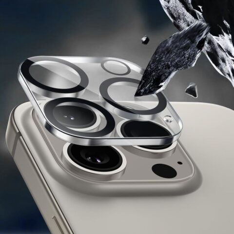 1 TECH-PROTECT CAM FIT+ zaštita za leće kamere iPHONE AIR (prozirna) - Slika 2