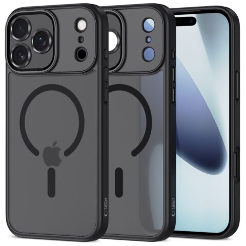 1 TECH-PROTECT MAGCAM MAGSAFE zaštita za iPHONE 17 PRO (MATTE BLACK) - Slika 1