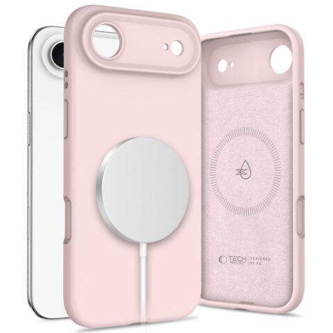 TECH-PROTECT SILICONE MAGSAFE zaštita za iPHONE AIR (PINK PEARL) - Slika 1