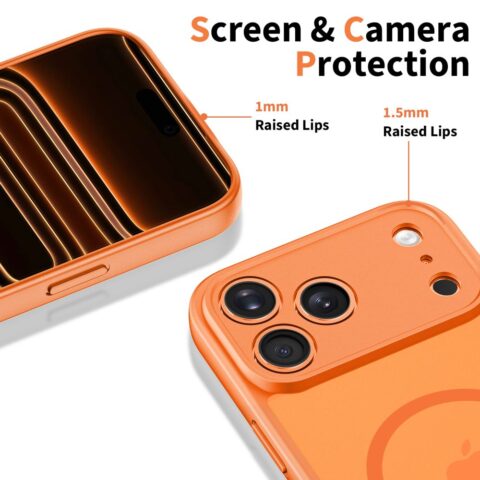 TECH-PROTECT BASICMAG MAGSAFE iPHONE 17 PRO (MATTE COSMIC ORANGE) - Slika 7