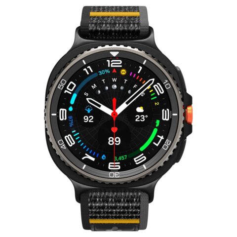 SPIGEN ATHLEX AIR narukvica za SAMSUNG GALAXY WATCH 8 / CLASSIC (40 / 44 / 46 MM) (ACTIVE BLACK) - Slika 3