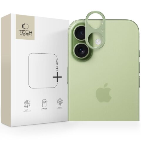 2 TECH-PROTECT CAMALLOY FIT+ zaštita za leće kamere iPHONE 17 (SAGE) - Slika 1