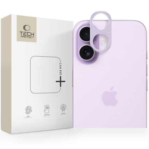 TECH-PROTECT CAMALLOY FIT+ zaštita za leće kamere iPHONE 17 (LAVENDER) - Slika 1