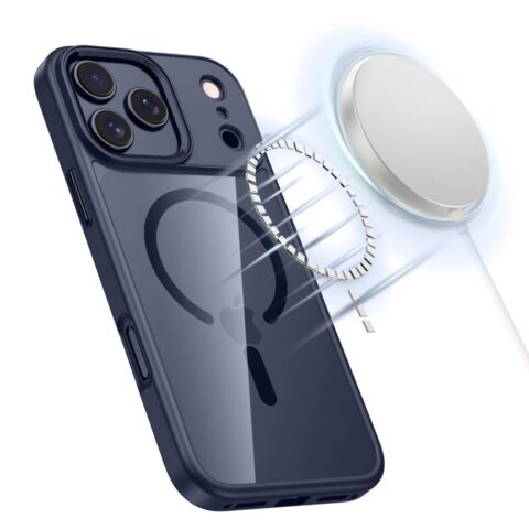 TECH-PROTECT MAGMAT MAGSAFE zaštita za iPHONE 17 PRO MAX (DEEP BLUE/CLEAR) - Slika 3