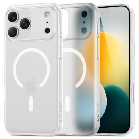 2 TECH-PROTECT MAGSLIM MAGSAFE zaštita za iPHONE 17 PRO (MATTE/WHITE) - Slika 1