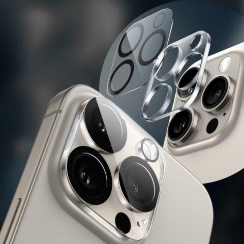 2 TECH-PROTECT CAM FIT+ zaštita za leće kamere iPHONE AIR (prozirna) - Slika 3