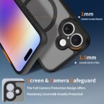 TECH-PROTECT BASICMAG MAGSAFE zaštita za iPHONE 17 (MATTE/BLACK) - Slika 3