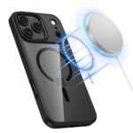 TECH-PROTECT MAGMAT MAGSAFE zaštita za iPHONE 17 PRO MAX (BLACK/CLEAR) - Slika 6