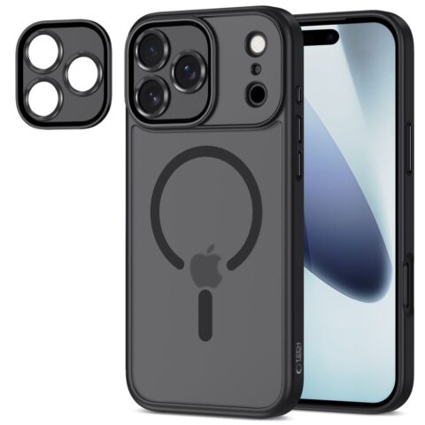 2 TECH-PROTECT MAGCAM MAGSAFE zaštita za iPHONE 17 PRO (MATTE BLACK) - Slika 3