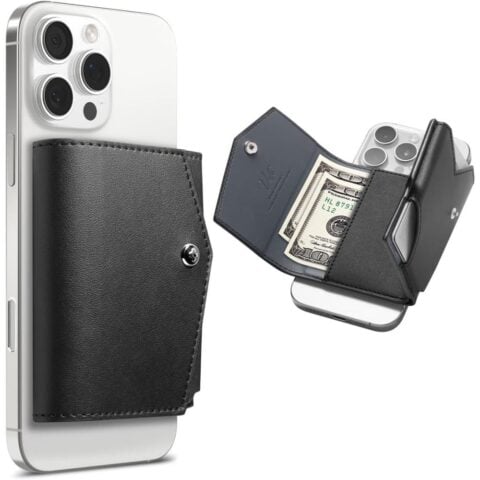 SPIGEN VALENTINUS PRO MAGSAFE novčanik (crni) - Slika 1