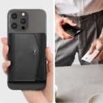 SPIGEN VALENTINUS PRO MAGSAFE novčanik (crni) - Slika 5