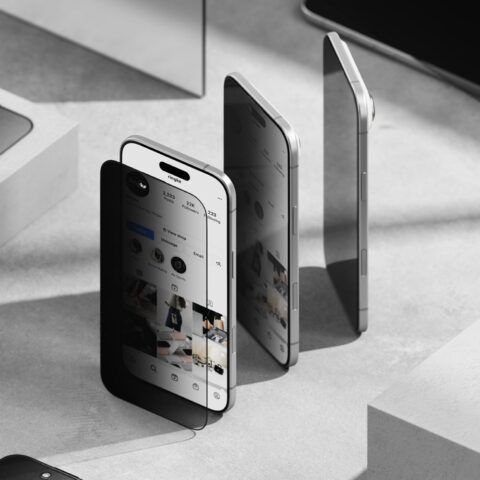 2x RINGKE EASY SLIDE kaljena stakla za iPHONE 17 (PRIVACY) - Slika 4