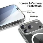 TECH-PROTECT FLEXAIR HYBRID MAGSAFE zaštita za iPHONE 17 PRO MAX (prozirna) - Slika 3