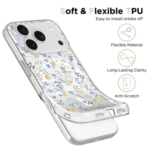 3 TECH-PROTECT FLEXAIR MAGSAFE zaštita za iPHONE 17 PRO MAX (SPRING FLOWERS) - Slika 4