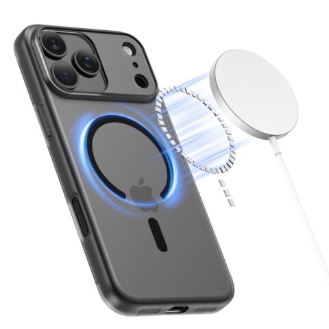 3 TECH-PROTECT MAGSLIM MAGSAFE zaštita za iPHONE 17 PRO MAX (MATTE/BLACK) - Slika 4