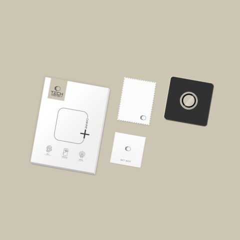 TECH-PROTECT CAMRING FIT+ zaštita za leće kamere iPHONE AIR (prozirna) - Slika 4
