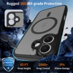 TECH-PROTECT BASICMAG MAGSAFE zaštita za iPHONE 17 (MATTE/BLACK) - Slika 4