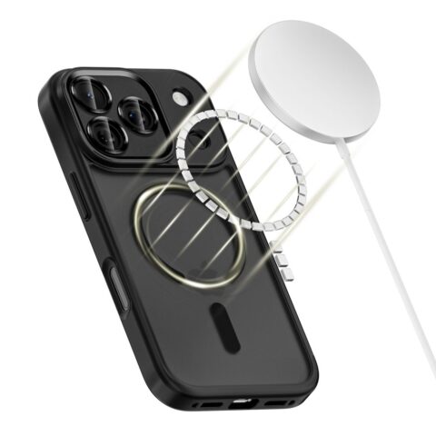 3 TECH-PROTECT MAGCAM MAGSAFE zaštita za iPHONE 17 PRO (MATTE BLACK) - Slika 4