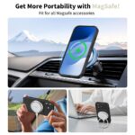 TECH-PROTECT SILICONE MAGSAFE zaštita za iPHONE 17 (CRNA) - Slika 4