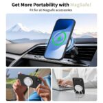 TECH-PROTECT SILICONE MAGSAFE zaštita za iPHONE AIR (CRNA) - Slika 4