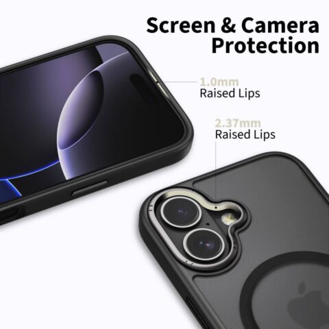 TECH-PROTECT MAGEDGE MAGSAFE zaštita za iPHONE 17 (CRNA/GUNMETAL) - Slika 4
