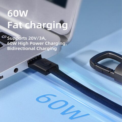 TECH-PROTECT ULTRABOOST DNA privjesak i kabel TIP-C PD 60W / 3A - Slika 5