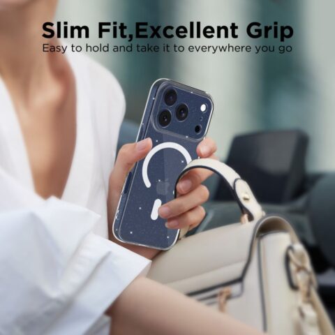 TECH-PROTECT FLEXAIR MAGSAFE zaštita za iPHONE 17 PRO MAX (GLITTER) - Slika 5