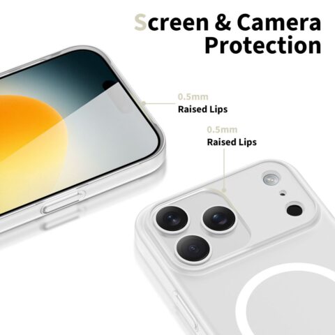 4 TECH-PROTECT MAGSLIM MAGSAFE zaštita za iPHONE 17 PRO (MATTE/WHITE) - Slika 7