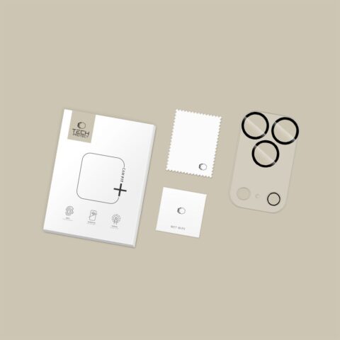 TECH-PROTECT CAM FIT+ zaštita za leće kamere iPHONE 17 PRO MAX (prozirna) - Slika 2