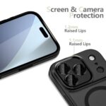 TECH-PROTECT MAGCAM MAGSAFE zaštita za iPHONE 17 PRO (MATTE BLACK) - Slika 5