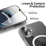 TECH-PROTECT FLEXAIR HYBRID MAGSAFE zaštita za iPHONE 17 (prozirna) - Slika 5