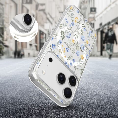 5 TECH-PROTECT FLEXAIR MAGSAFE zaštita za iPHONE 17 PRO MAX (SPRING FLOWERS) - Slika 6