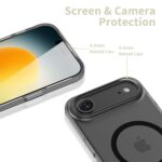 TECH-PROTECT MAGSLIM MAGSAFE zaštita za iPHONE AIR (MATTE/BLACK) - Slika 6