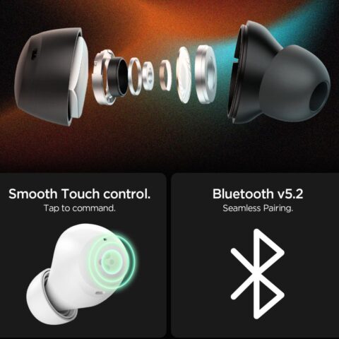 5 SPIGEN SA2401 ANC PRO in-ear slušalice (crne) - Slika 6