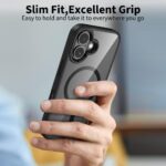 TECH-PROTECT MAGMAT MAGSAFE zaštita za iPHONE 17 (BLACK/CLEAR) - Slika 6