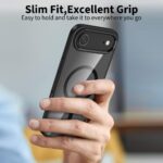 TECH-PROTECT MAGMAT MAGSAFE zaštita za iPHONE AIR (BLACK/CLEAR) - Slika 6