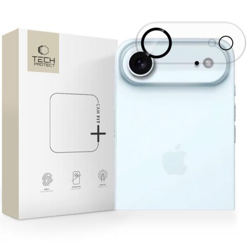 6 TECH-PROTECT CAM FIT+ zaštita za leće kamere iPHONE AIR (prozirna) - Slika 1