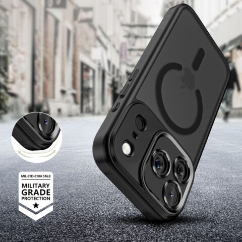 6 TECH-PROTECT MAGCAM MAGSAFE zaštita za iPHONE 17 PRO (MATTE BLACK) - Slika 7