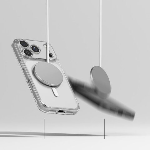 Ringke Fusion magnetic MAGSAFE za iPHONE 17 PRO MAX (prozirna) - Slika 7