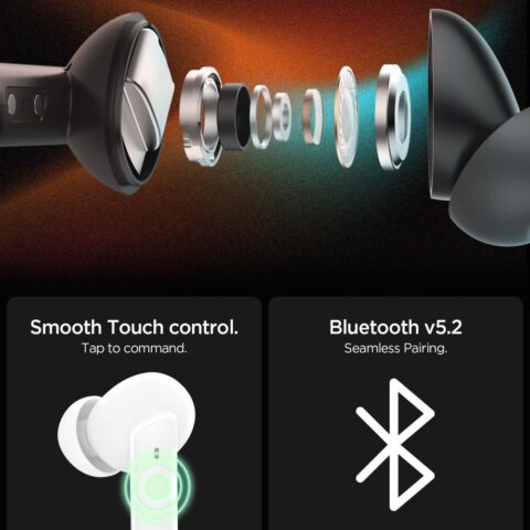 9 SPIGEN SA2402 ANC PRO in-ear slušalice (crne) - Slika 9