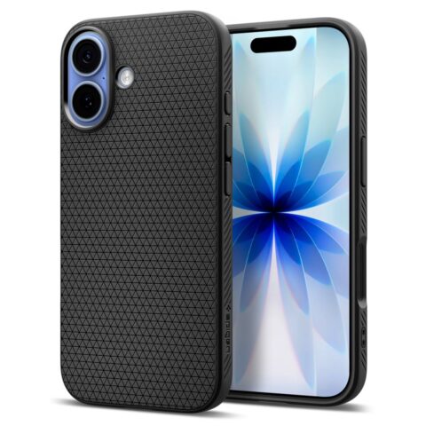 SPIGEN LIQUID AIR zaštita za iPHONE 17 (CRNA) - Slika 1