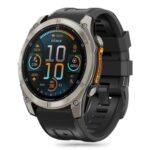 TECH-PROTECT SILICONE narukvica GARMIN FENIX 5S / 5S PLUS / 6S / 6S PRO / 7S / 8 (43 mm) (crna)