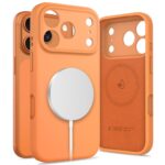 TECH-PROTECT SILICONE MAGSAFE zaštita za iPHONE 17 PRO MAX (COSMIC ORANGE)